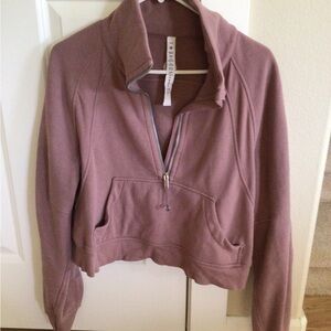 Lululemon Scuba Half Zip Twilight Rose XS/Small